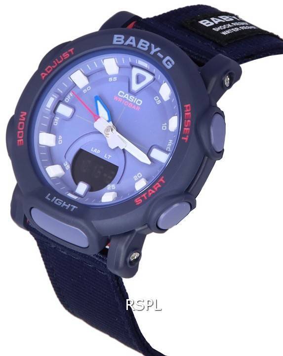 Casio Baby-G Analog Digital Navy Blue Dial Quartz BGA-310C-2A BGA310C-2 100M Womens Watch
