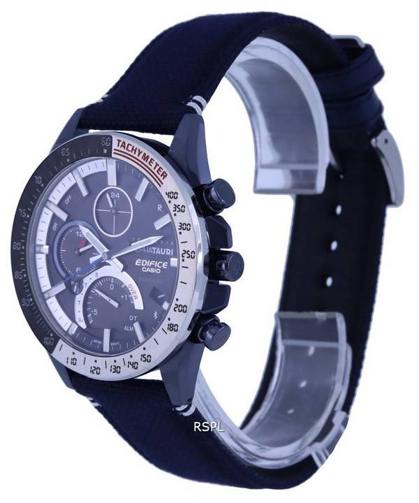 Casio Edifice Scuderia AlphaTauri Limited Edition Analog Solar EQB-1000AT-1A EQB1000AT-1 100M Mens Watch