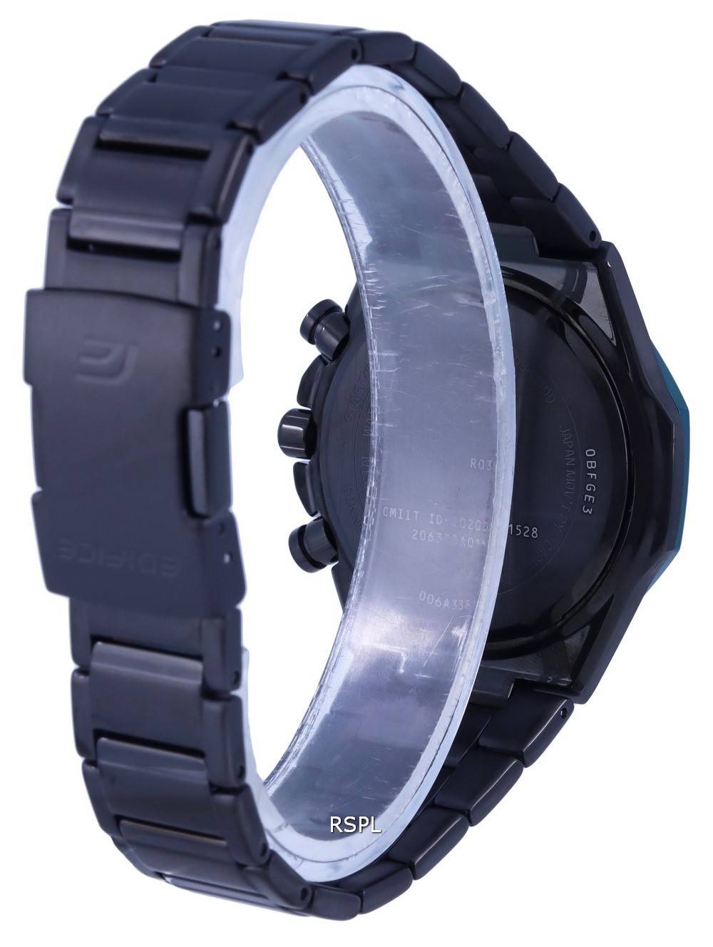 Casio Edifice Bluetooth Analog Stainless Steel Solar EQB-1100XDC-1A EQB1100XDC-1 100M Mens Watch
