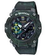 Casio G-Shock Mystic Forest Analog Digital Quartz GA-2200MFR-3A GA2200MFR-3 200M Mens Watch