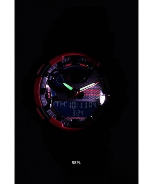 Casio G-Shock G-Squad Analog Digital Black Dial GBA-900RD-4A GBA900RD-4 200M Mens Watch