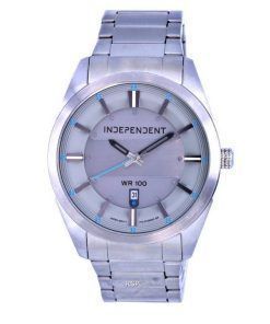 Independent Stainless Steel Silver Dial Quartz IB5-314-61 100M Mens Watch