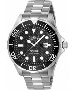 Invicta Pro Diver Black Dial Quartz Diver's 12562 200M Men's Watch