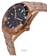 Invicta Pro Diver Zager Exclusive Rose Gold Tone Black Dial Automatic Divers 40490 200M Mens Watch