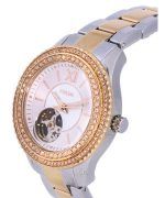 Fossil Stella Crystal Accents Silver Dial Automatic ME3214 Womens Watch