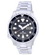 Citizen Promaster Marine Divers Stainless Steel Automatic NY0140-80E 200M Mens Watch