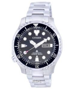 Citizen Promaster Marine Divers Stainless Steel Automatic NY0140-80E 200M Mens Watch