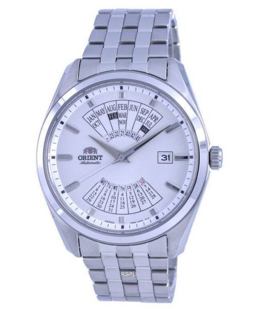 Orient Contemporary Multi Year Calendar White Dial Mechanical RA-BA0004S00C Mens Watch