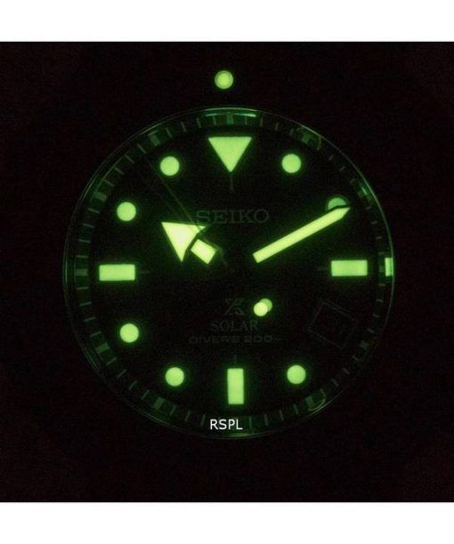 Seiko Prospex Solar Divers Green Dial SNE561P1 SNE561P 200M Mens Watch
