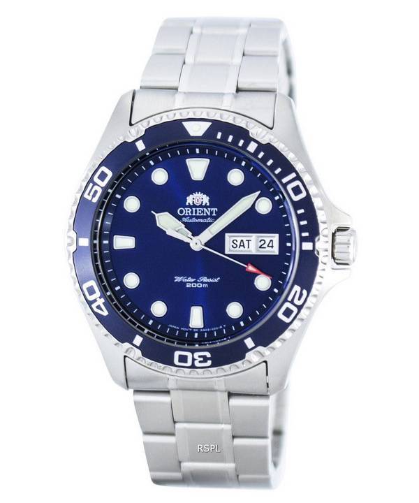 Refurbished Orient Ray II Automatic Blue Dial Diver's FAA02005D9 200M Men's Watch