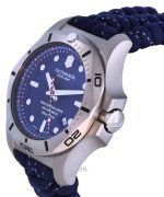 Victorinox I.N.O.X. Nylon Blue Dial Divers Quartz 241843 200M Mens Watch