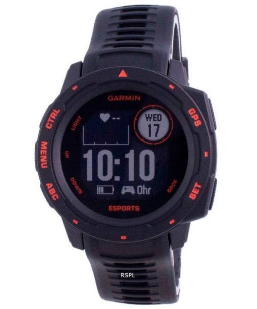 Garmin Instinct E-Sport Edition Display Outdoor Fitness GPS Black Band 010-02064-72 Multisport Watch