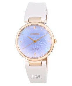 Citizen Mother Of Pearl Dial Satin Eco-Drive EM0853-22D Womens Watch