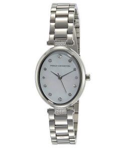 French Connection Crystal Accents Stainless Steel Quartz FCS1012SM Women's Watch