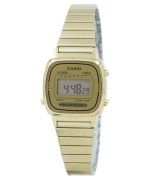 Casio Digital Stainless Steel Alarm Timer LA670WGA-9DF LA670WGA-9 Womens Watch