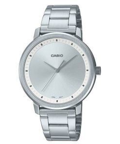 Casio Analog Silver Dial Stainless Steel MTP-B115D-7E MTPB115D-7 Men's Watch