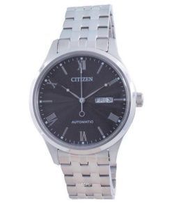 Citizen Mechanical Black Dial Stainless Steel NH7501-85H Mens Watch
