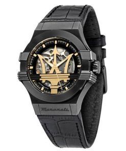 Maserati Potenza Skeleton Dial Automatic R8821108036 100M Men's Watch