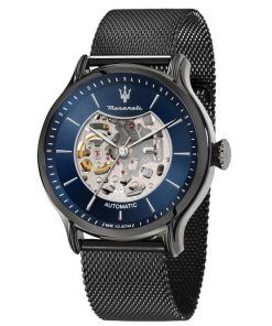 Maserati Epoca Blue Skeleton Dial Automatic R8823118007 100M Men's Watch