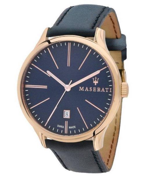 Maserati Attrazone Blue Dial Quartz R8851126001 Men's Watch