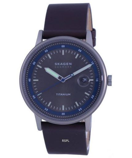 Skagen Henriksen Grey Dial Titanium Quartz SKW6753 Men's Watch