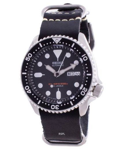 Seiko Automatic Divers SKX007J1-var-LS19 200M Japan Made Mens Watch