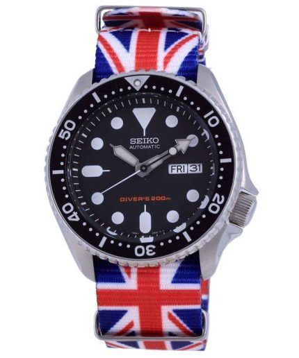 Seiko Automatic Divers Polyester SKX007K1-var-NATO28 200M Mens Watch