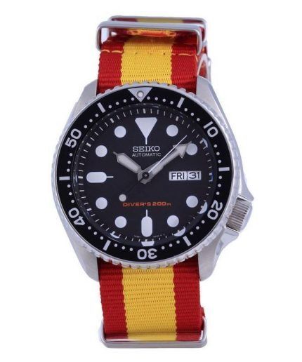 Seiko Automatic Divers Polyester SKX007K1-var-NATO29 200M Mens Watch