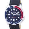 Seiko Automatic Diver's Ratio Black Leather SKX009J1-LS10 200M Men's Watch