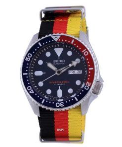 Seiko Automatic Divers Polyester Japan Made SKX009J1-var-NATO26 200M Mens Watch