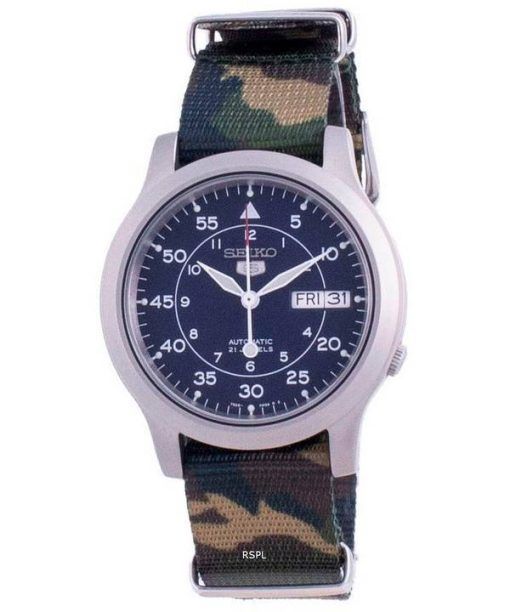 Seiko 5 Military SNK807K2-var-NATOS18 Automatic Nylon Strap Men's Watch