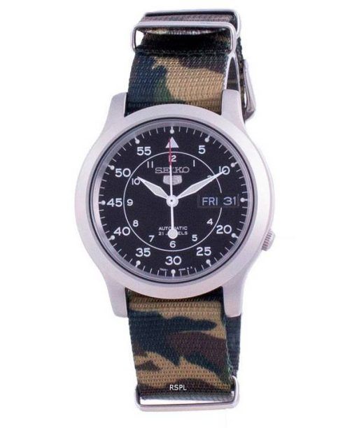 Seiko 5 Military SNK809K2-var-NATOS18 Automatic Nylon Strap Men's Watch