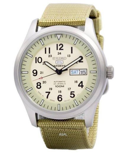 Seiko 5 Military Automatic Sports SNZG07J1 SNZG07J SNZG07 Mens Watch