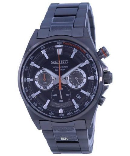 Seiko Neo Sports Chronograph Black Dial Quartz SSB399 SSB399P1 SSB399P 100M Men's Watch