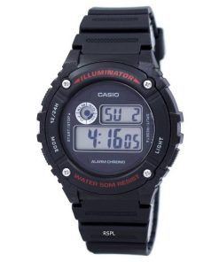 Casio Sports Illuminator Alarm Chrono Digital W-216H-1AV Men's Watch
