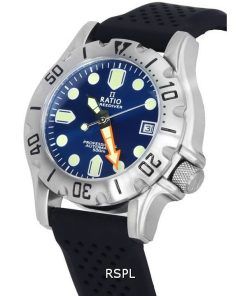 Ratio FreeDiver Professional Sapphire Blue Sunray Dial Automatic RTF0013 500M Men's Watch