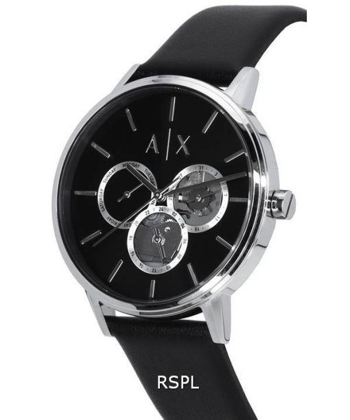 Armani Exchange Multifunction Black Open Heart Dial Quartz AX2745 Men's Watch