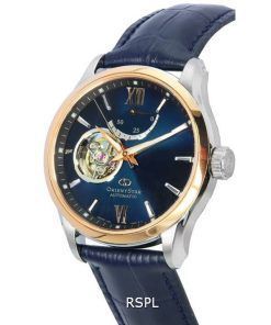 Orient Star Contemporary Limited Edition Open Heart Blue Dial Automatic RE-AT0015L00B 100M Men's Watch