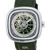 Sevenfriday T-Series Green-T Skeleton Dial Automatic T1/06 SF-T1-06 Men's Watch