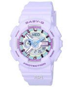 Casio Baby-G Analog Digital Pastel Meets Metallic Quartz BA-110XPM-6A BA110XPM-6 100M Womens Watch
