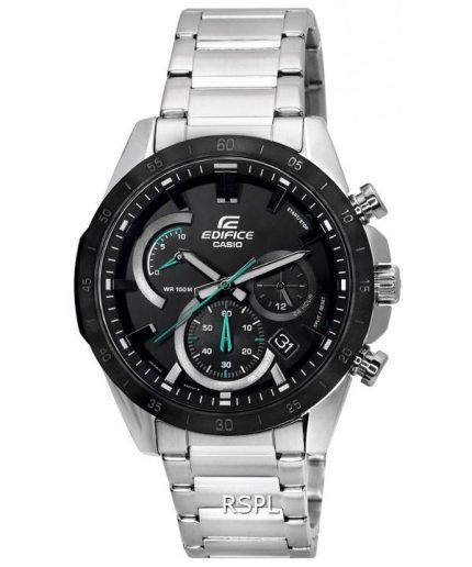 Casio Edifice Standard Chronograph Analog Quartz EFR-573DB-1A EFR573DB-1 100M Mens Watch