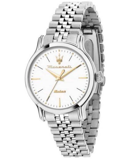 Maserati Epoca Stainless Steel White Dial Quartz R8853118519 100M Women's Watch