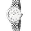 Maserati Successo Crystal Accents Stainless Steel White Dial Solar R8853145515 Women's Watch