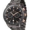 Maserati Tradizione Chronograph Stainless Steel Black Dial Quartz R8873646001 100M Men's Watch