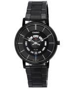 Casio Standard Analog Stainless Steel Black Dial Quartz MTP-B135B-1A MTPB135B-1 Men's Watch