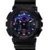 Casio G-Shock Quartz Sports GA-100RGB-1A GA100RGB-1 Men's Watch