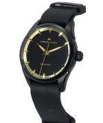 Hamilton Jazzmaster Leather Strap Black Dial Automatic H32255730 Unisex Watch