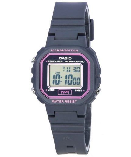 Casio POP Digital Black Dial Quartz LA-20WH-8A LA-20WH-8 Women's Watch