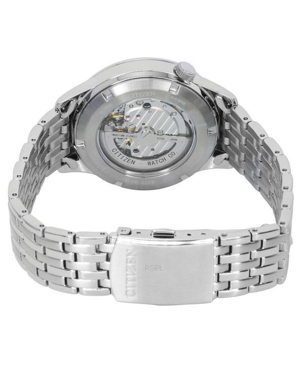 LOT:113 | CITIZEN - a gentleman's stainless steel Eco-Drive Perpetual  Calendar chronograph bracelet watch.