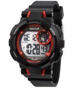 Sector Ex-36 Digital Black Polyurethane Strap Quartz R3251283001 100M Mens Watch